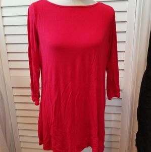 3/4 Sleeve Cotton Blouse